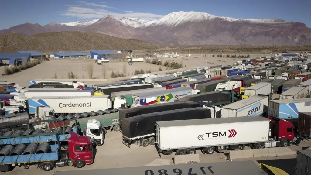Transporte internacional terrestre entre países de Sudamérica