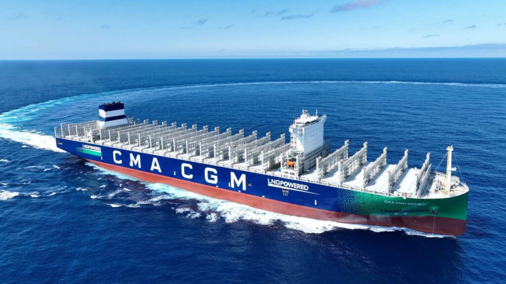 India construirá portacontenedores a GNL para CMA CGM