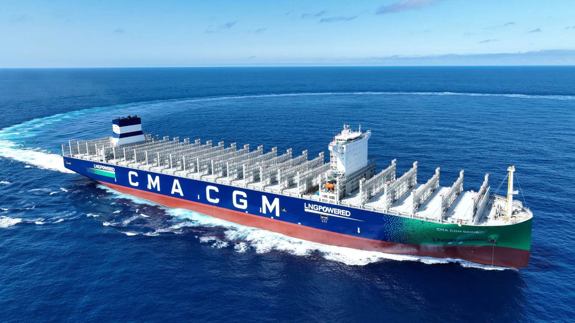 India construirá portacontenedores a GNL para CMA CGM