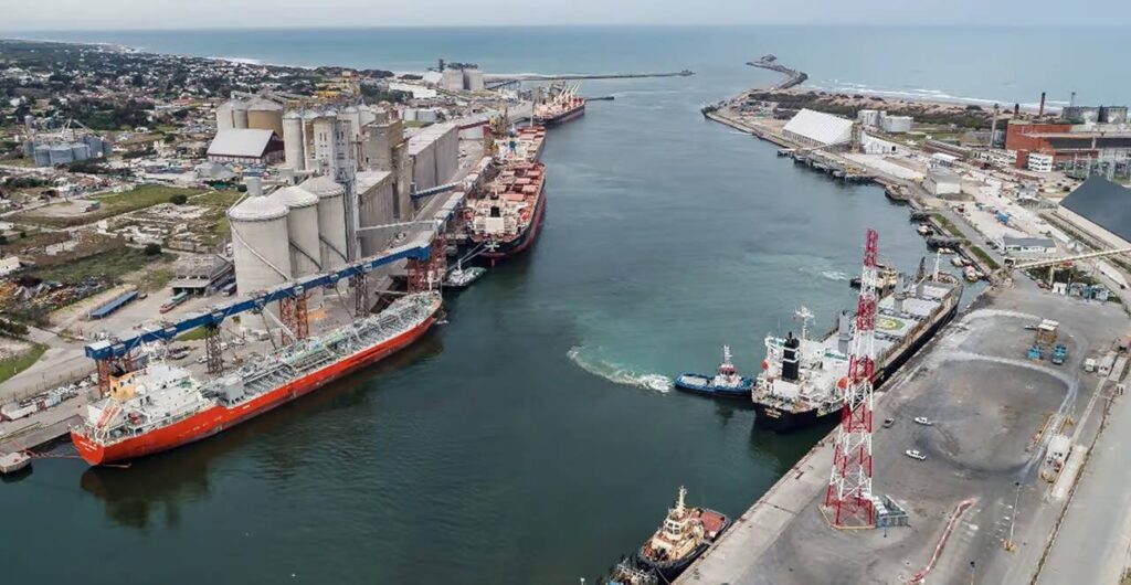 Puerto Quequén récord exportaciones agropecuarias en julio 2025