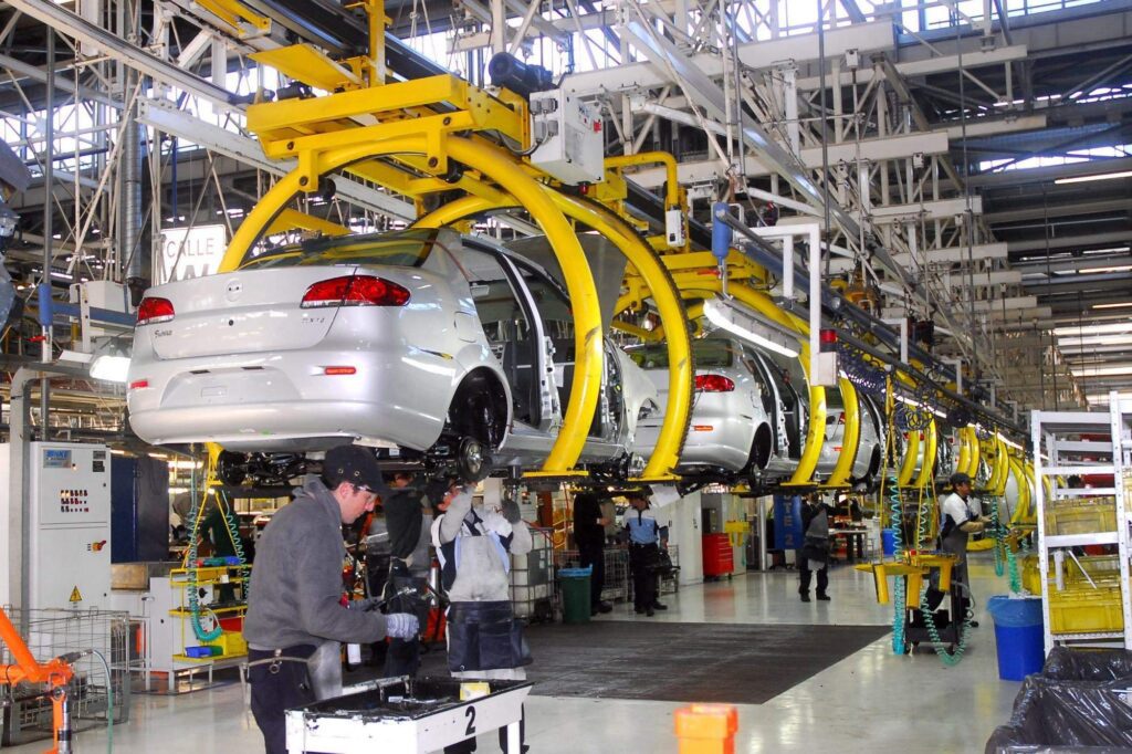 industria automotriz argentina en una planta de producción durante marzo de 2026