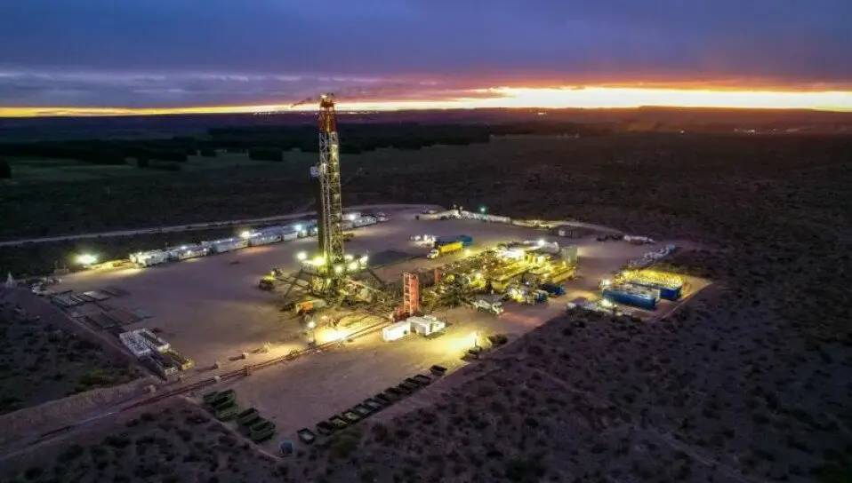 Infraestructura energética producción petróleo y gas