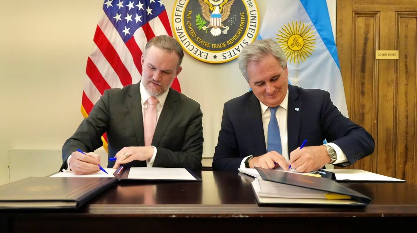 Acuerdo con Estados Unidos: firma y nuevo marco comercial para Argentina
