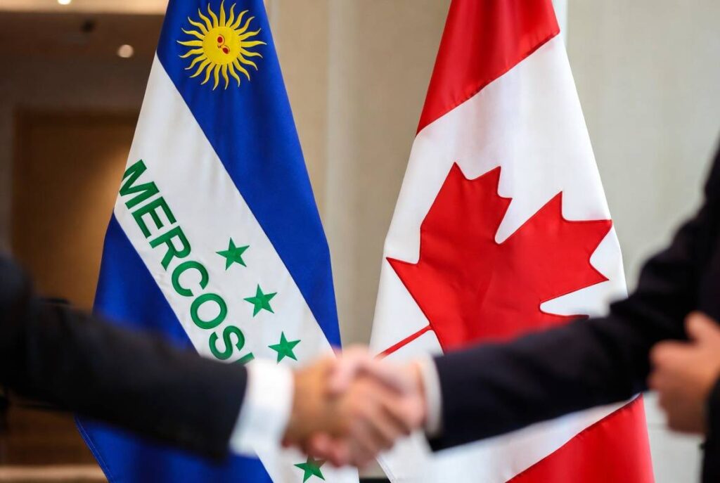 Tratado Mercosur Canadá en una ronda de negociación en Sudamérica