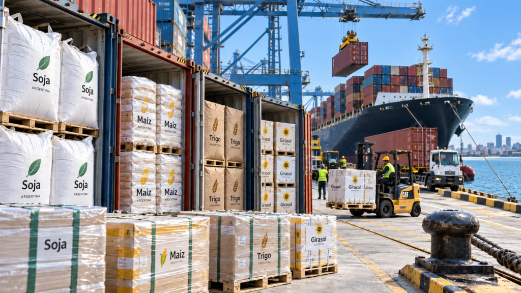 Principales productos de las exportaciones agroindustriales argentinas