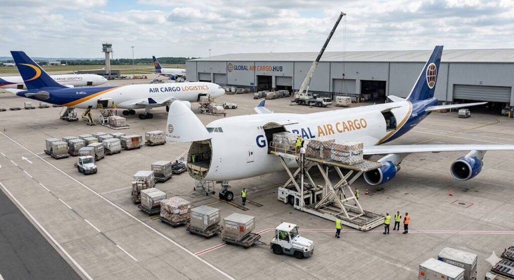corredores de carga aérea regional hacia Estados Unidos