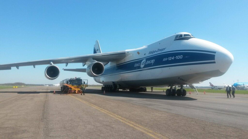 Dimensiones y capacidad del Antonov An-124 Ruslan