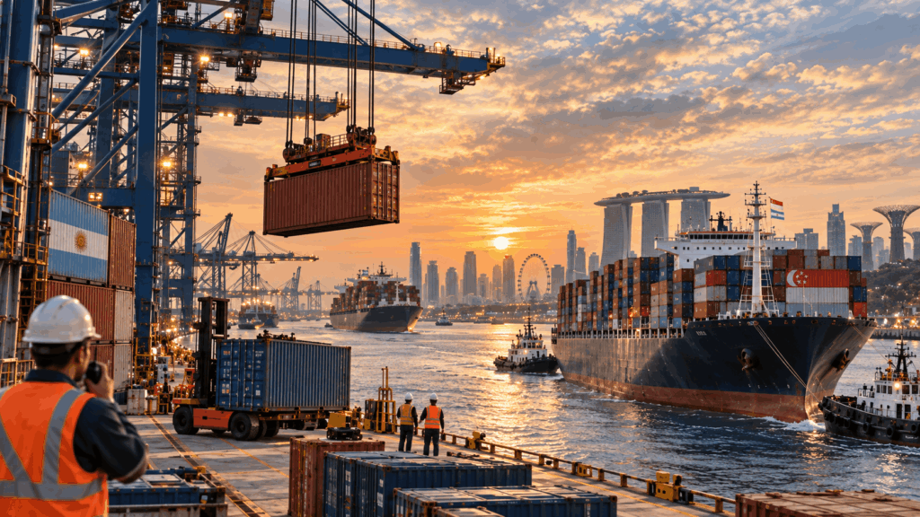 Mercosur-Singapur y reducción progresiva de aranceles