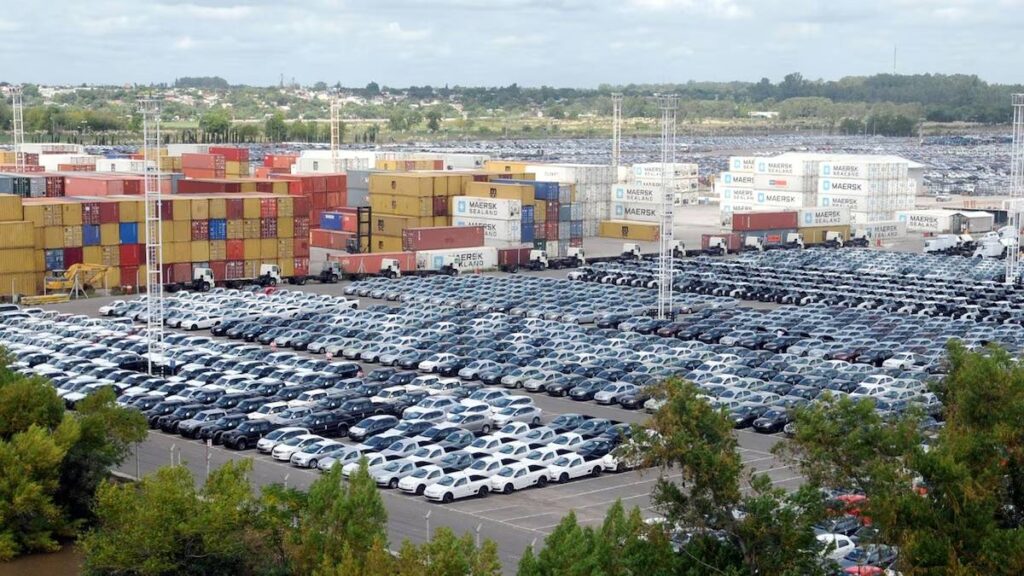 exportaciones de la industria automotriz argentina desde terminal logística