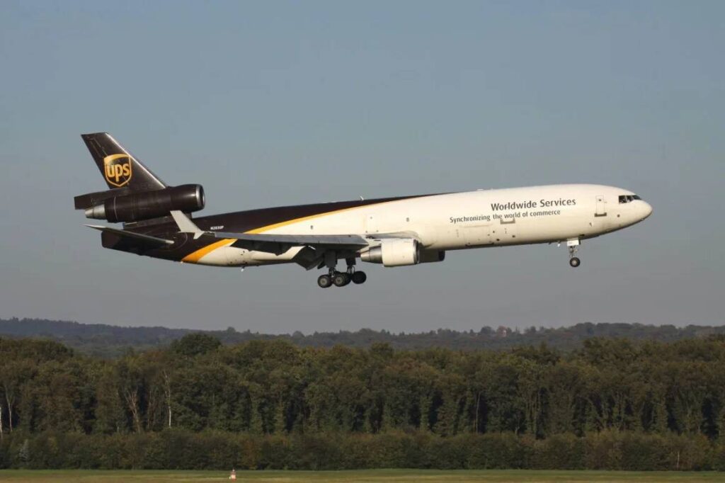 Modelo McDonnell Douglas MD-11 utilizado por UPS Airlines