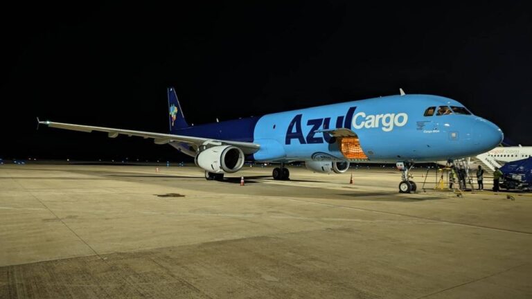 vuelos de carga de Azul en Argentina