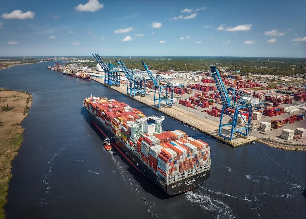 Puntualidad marítima en puertos de Sudamérica durante septiembre de 2026.