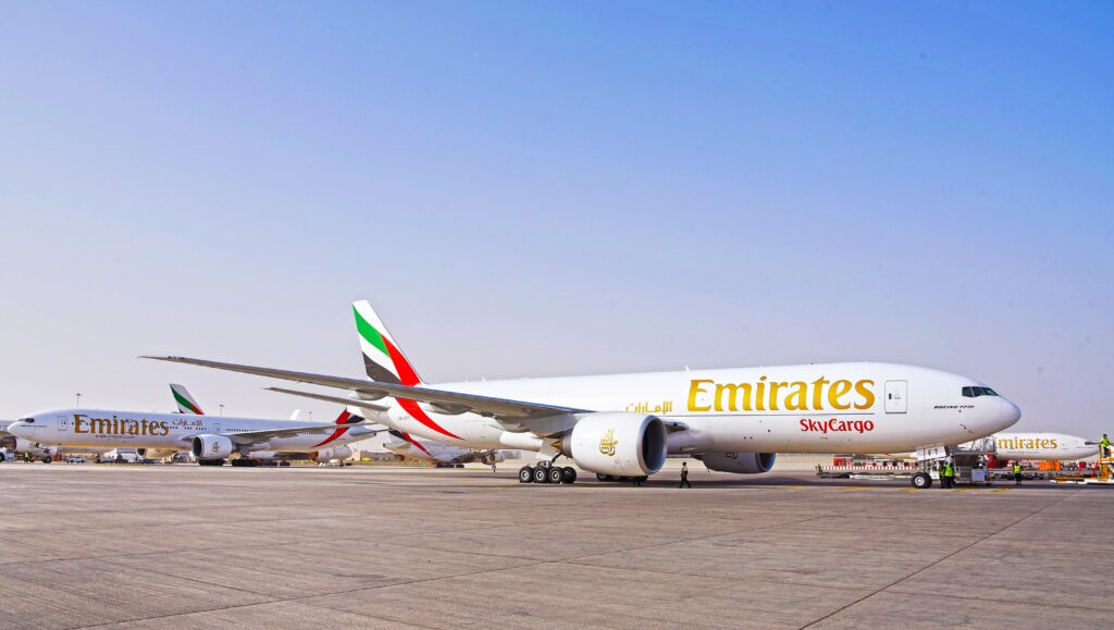 Boeing 777 de Emirates SkyCargo para ampliar frecuencias cargueras internacionales