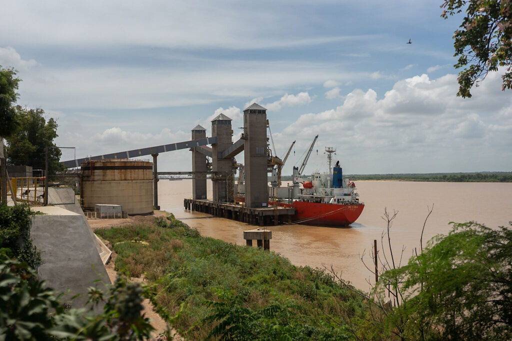 Embarques de exportaciones agroindustriales argentinas desde los puertos
