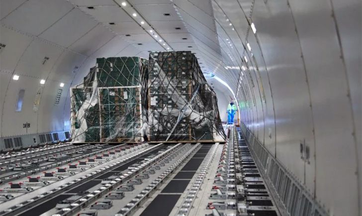 exportaciones argentinas de alimentos frescos vía vuelo directo Shanghái–Buenos Aires.