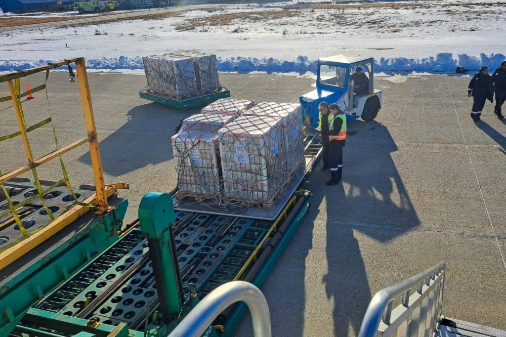Cadenas de suministro logística aérea en Argentina”