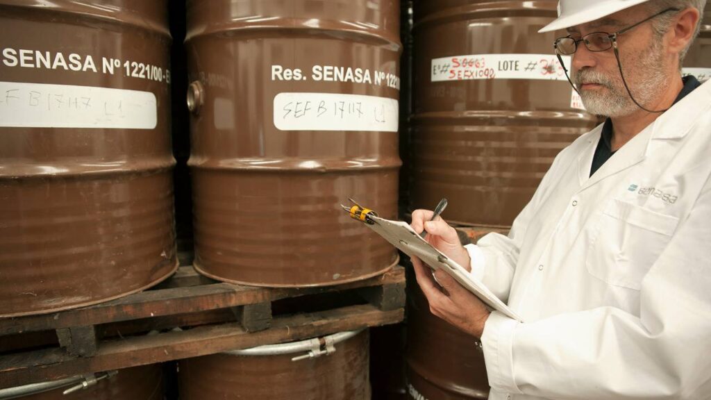 miel argentina a granel preparada para exportación