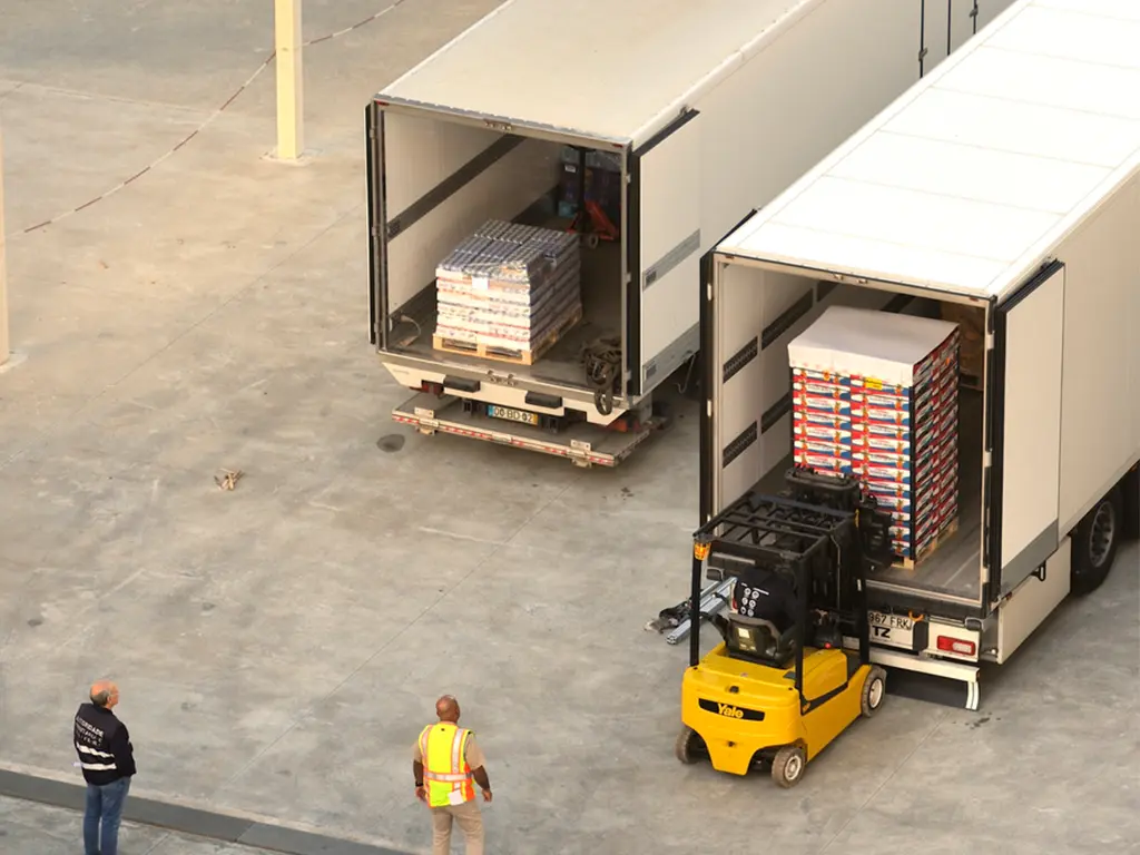 Transporte de alimentos en la cadena logística de distribución