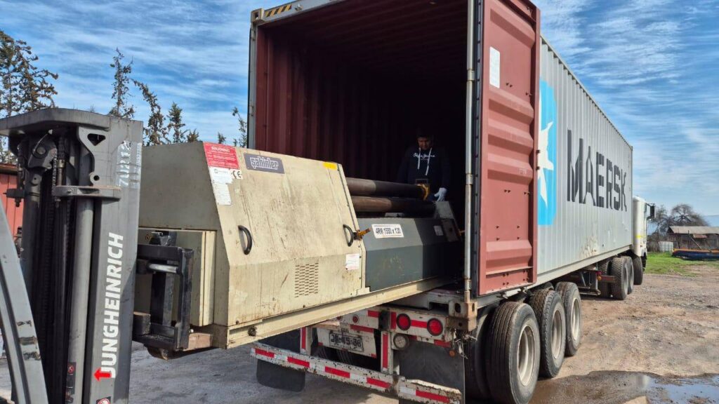 Importación de maquinaria usada para proyectos industriales