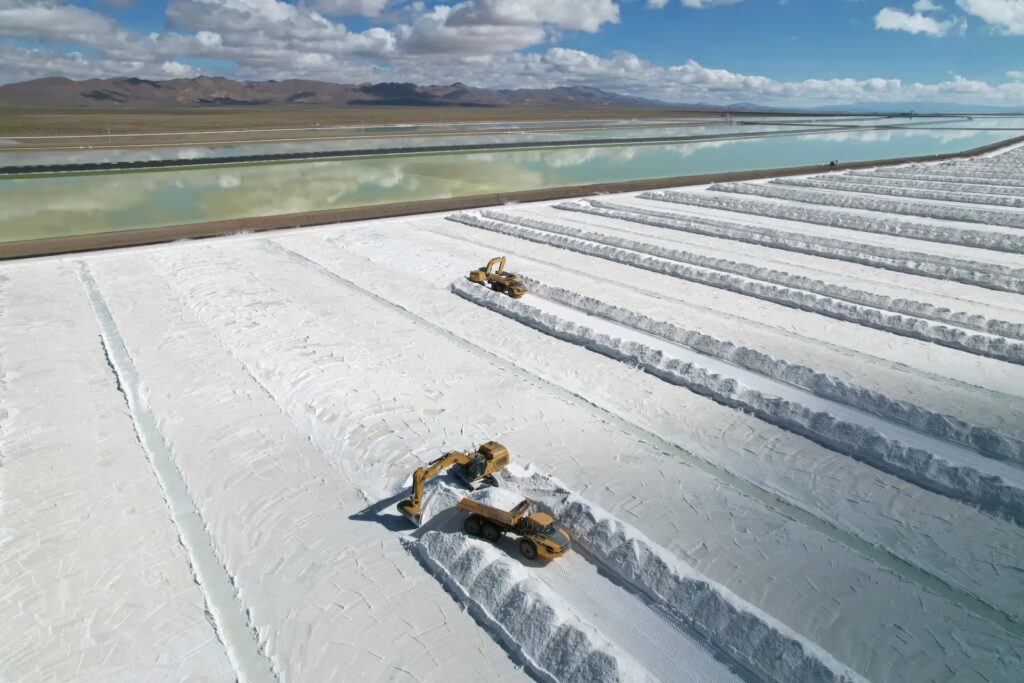 Exportaciones mineras récord: litio argentino con récord de enero 2026