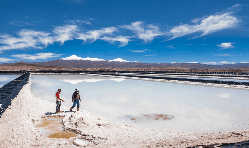 Carbonato de litio en las exportaciones argentinas a China