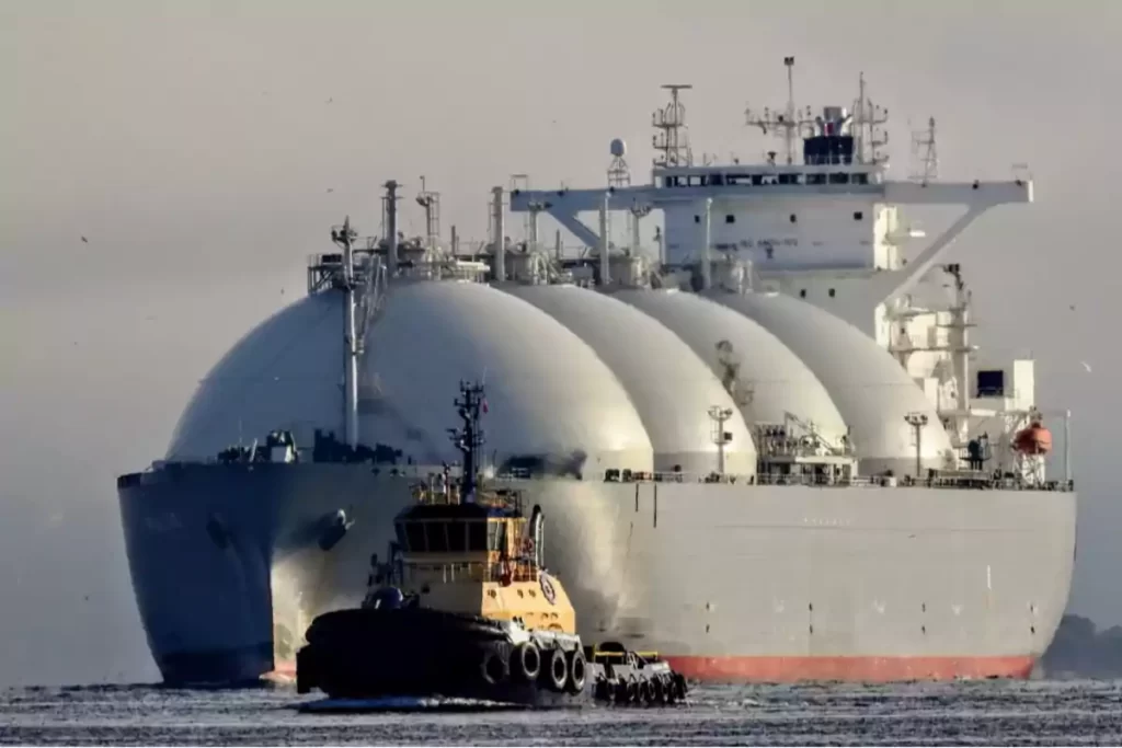 exportación de GNL desde Argentina hacia Europa en buque metanero