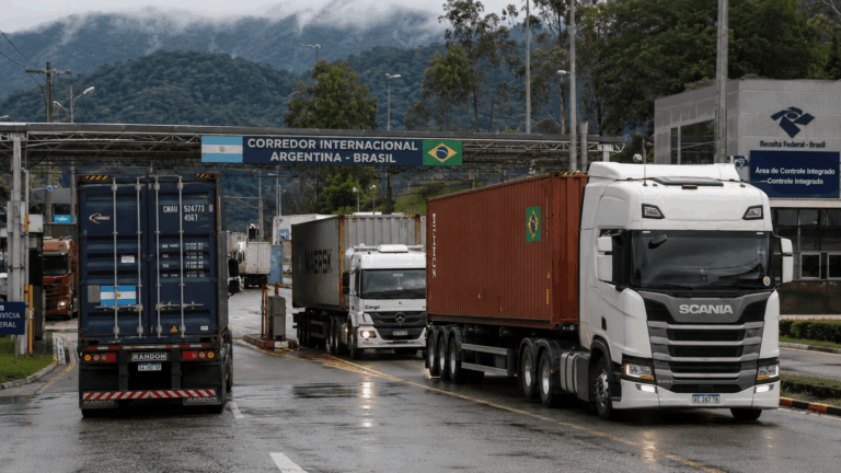 Déficit comercial con Brasil y comercio bilateral argentino en julio de 2026