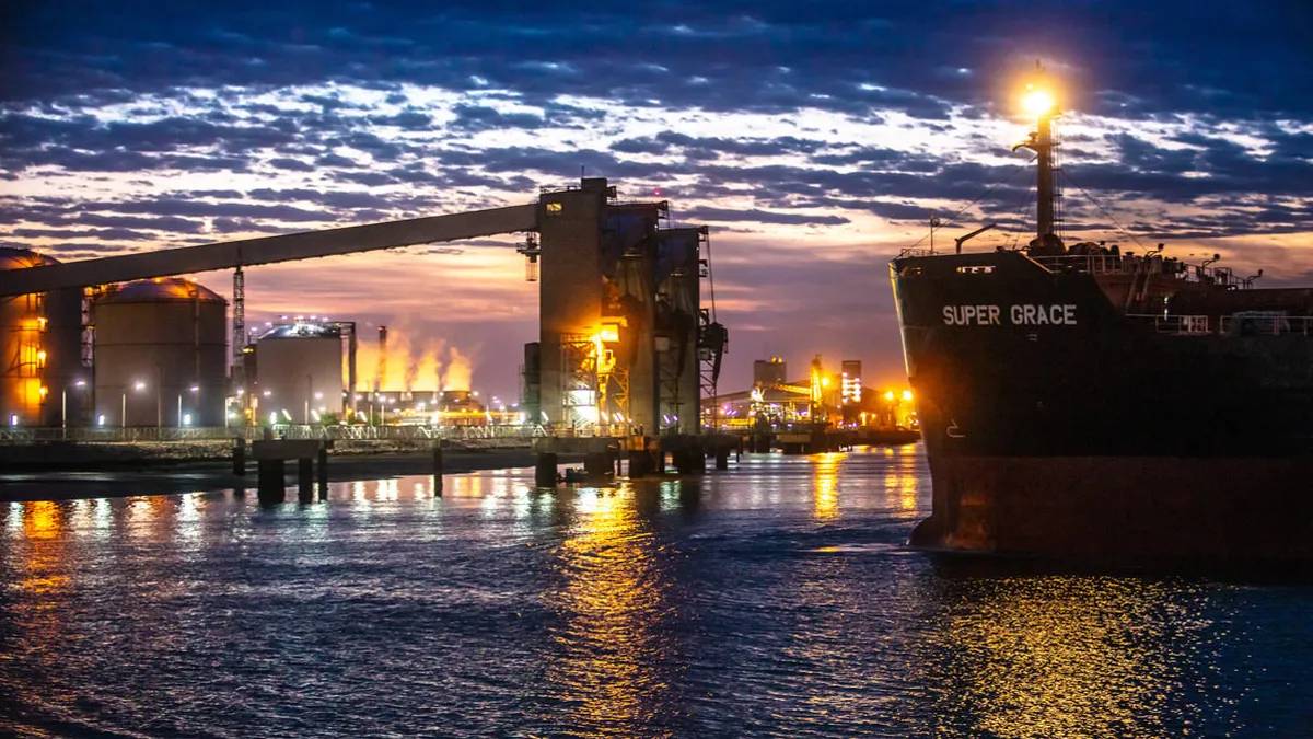 Puerto de Bahía Blanca duplicó sus embarques en noviembre