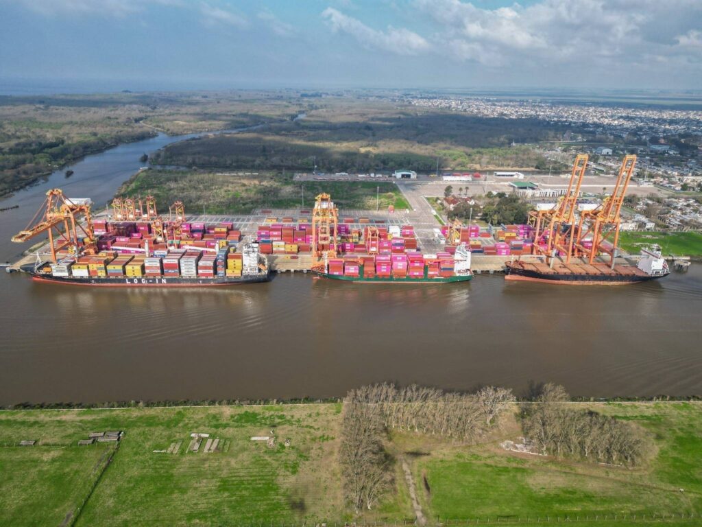 puertos bonaerenses 2025 con terminal portuaria y movimiento de cargas