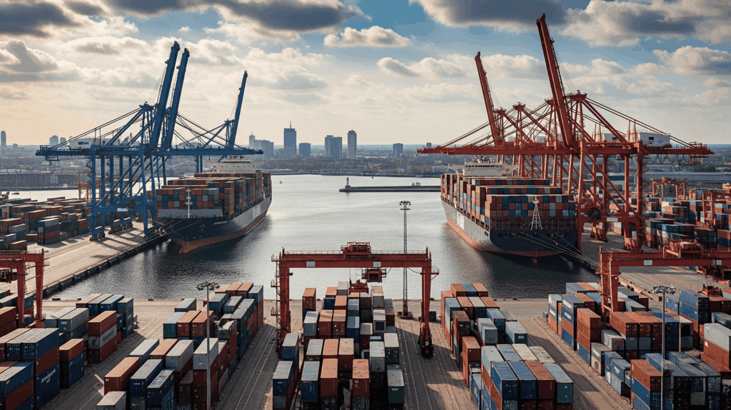 logística internacional y tarifas marítimas China Estados Unidos