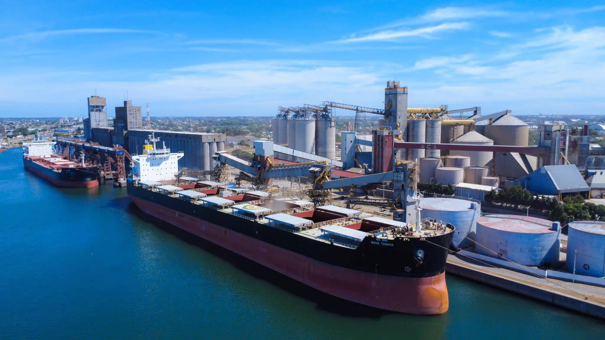 récord Puerto Quequén supera 8 millones de toneladas 2025