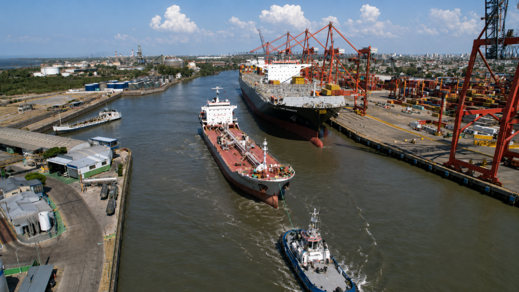 Puertos bonaerenses con mayor movimiento de carga a granel