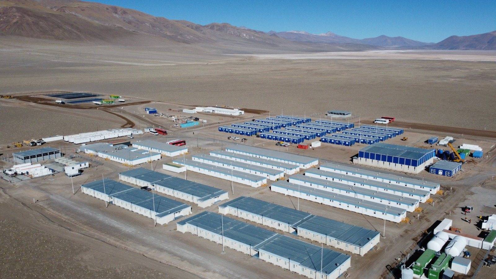 Litio en Salta: vista aérea del Proyecto Rincón de Rio Tinto