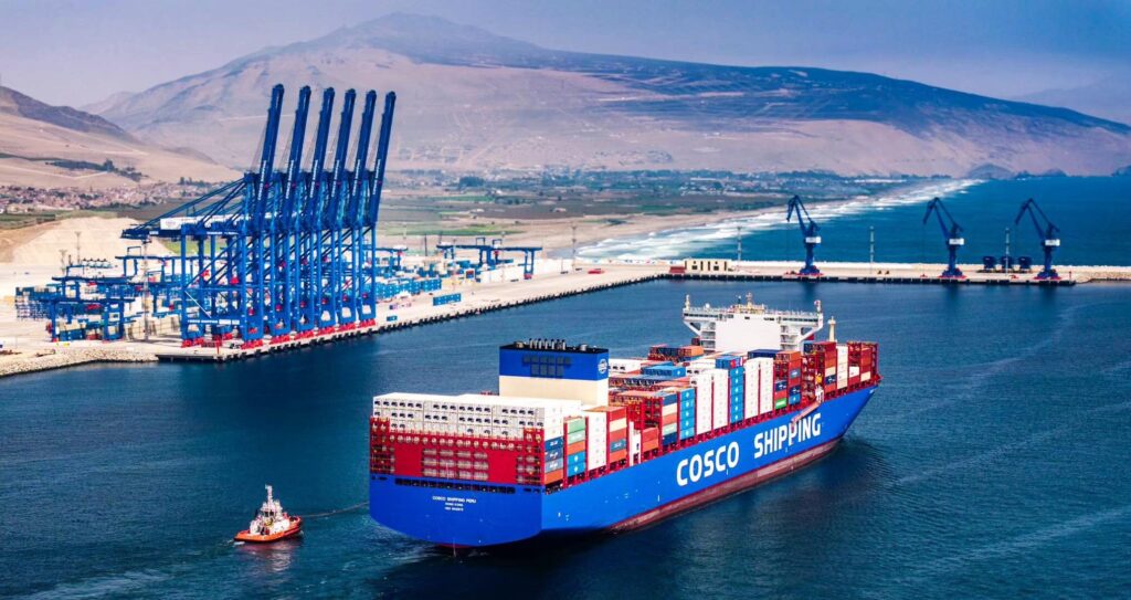 ruta marítima Asia Sudamérica para comercio exterior
