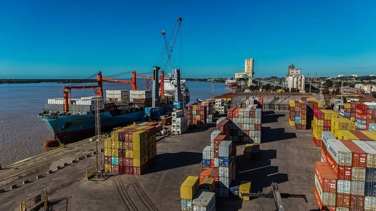 puertos santafesinos en la Hidrovía Paraná–Paraguay: récords 2025
