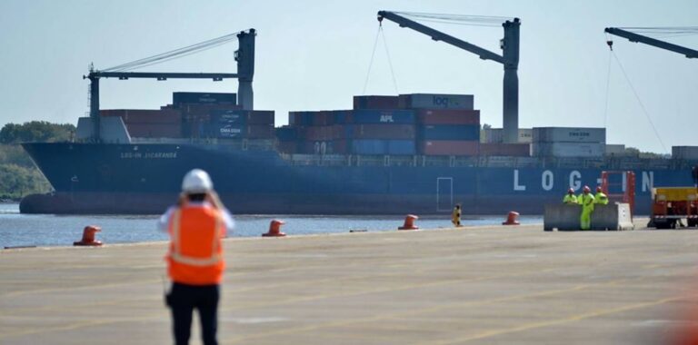 Superávit comercial argentino y movimiento del comercio exterior
