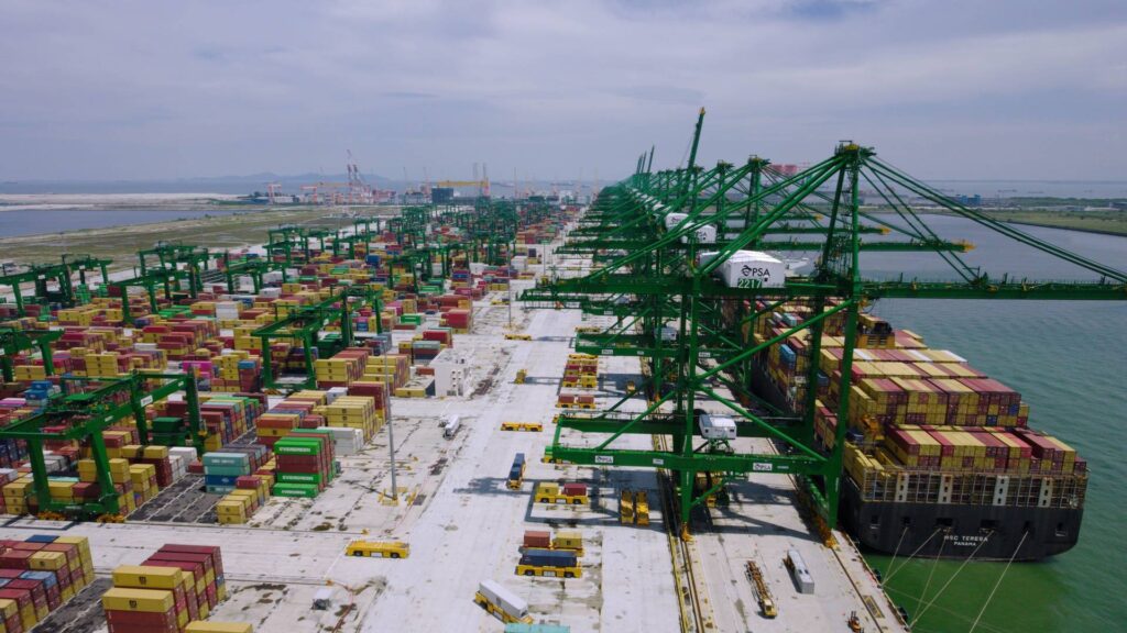 Tuas Port y automatización portuaria